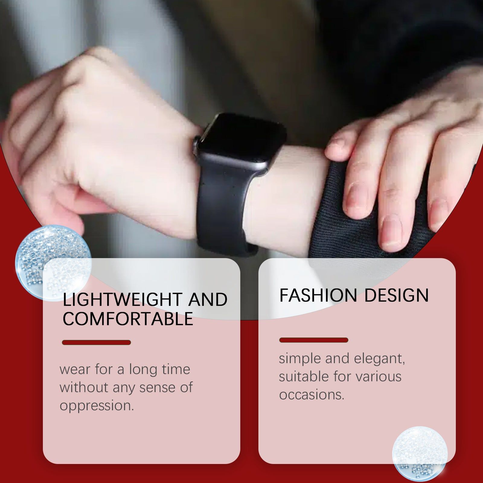 Body Care Balance Watch, Lightweight, Outdoor Fitness, Daily Vitality ,1pcs