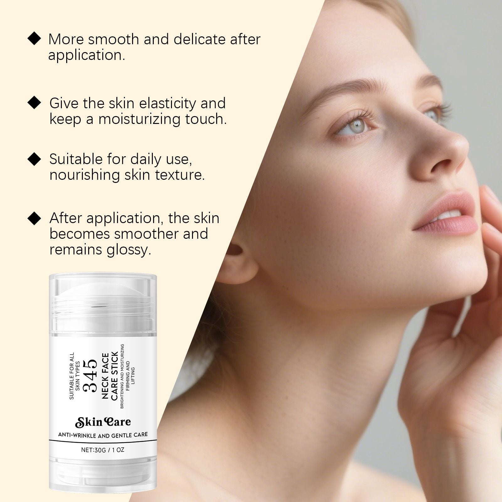 Neck Care Cream Stick Moisturizing Balm 30g