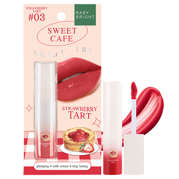 SWEET CAFE SHINY TINT 2.8G BABY BRIGHT (M) #03 STRAWBERRY TART