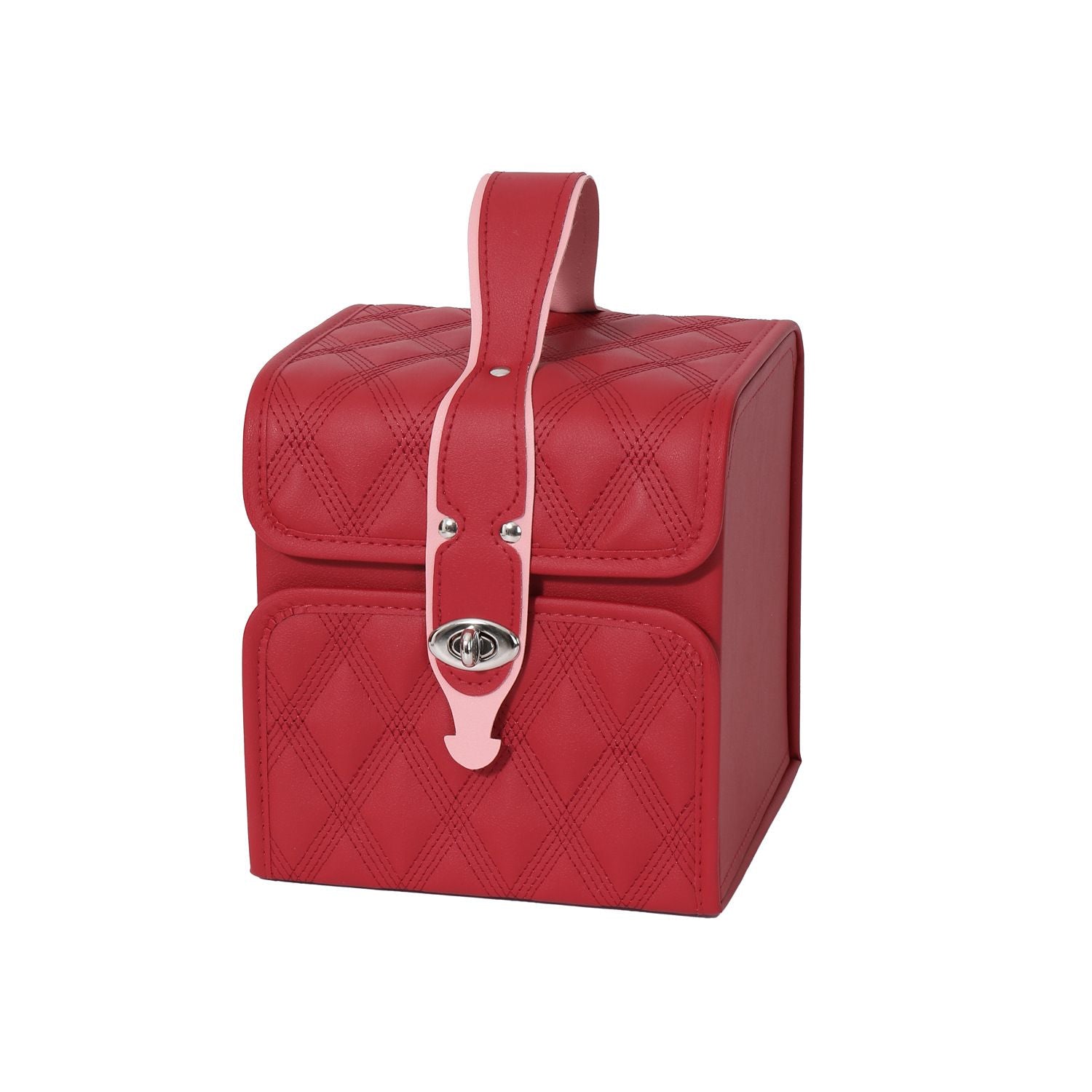 Foldable Makeup Storage Case with Handle