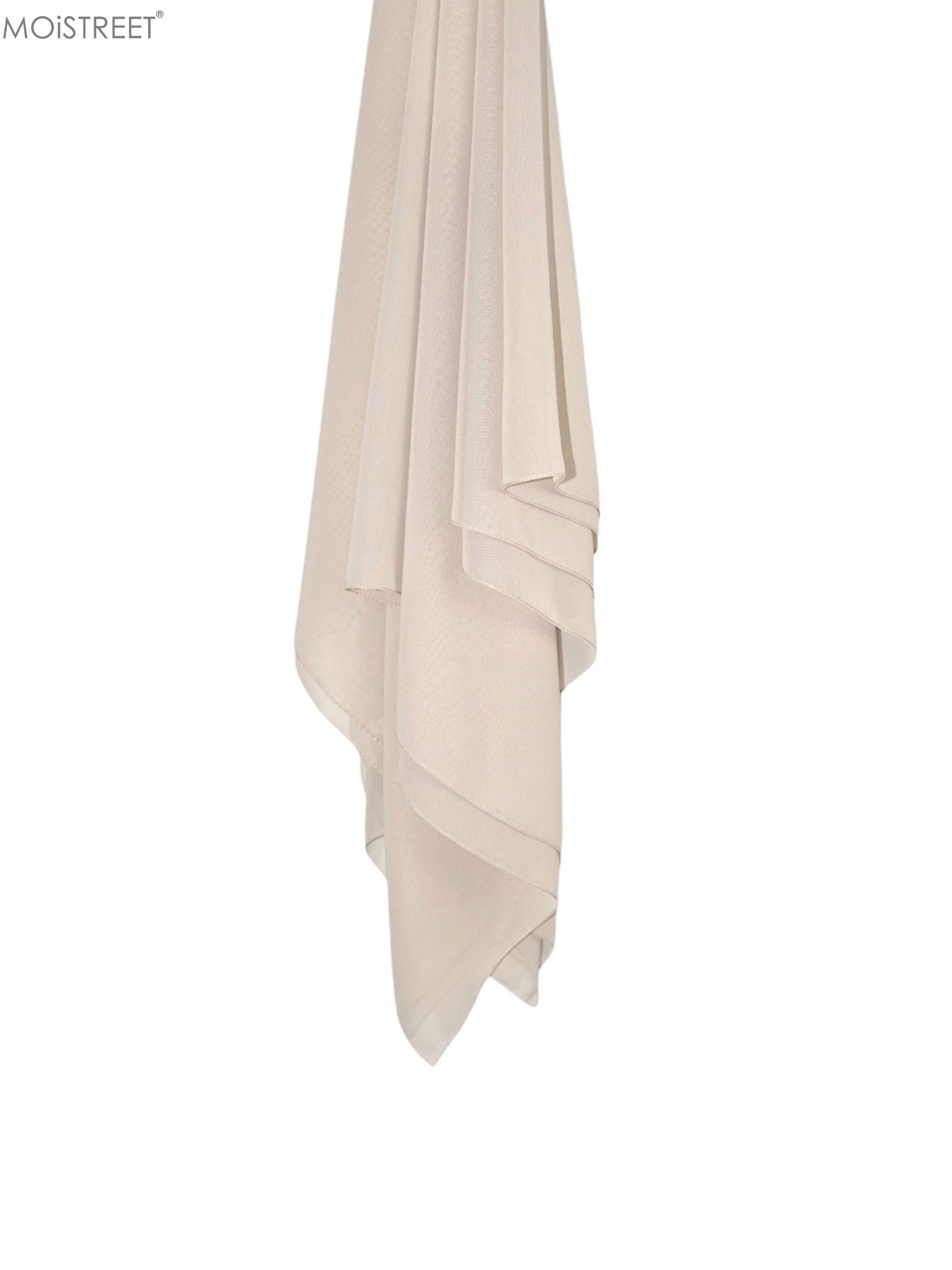 MOiSTREET Hijab Beige Chiffon