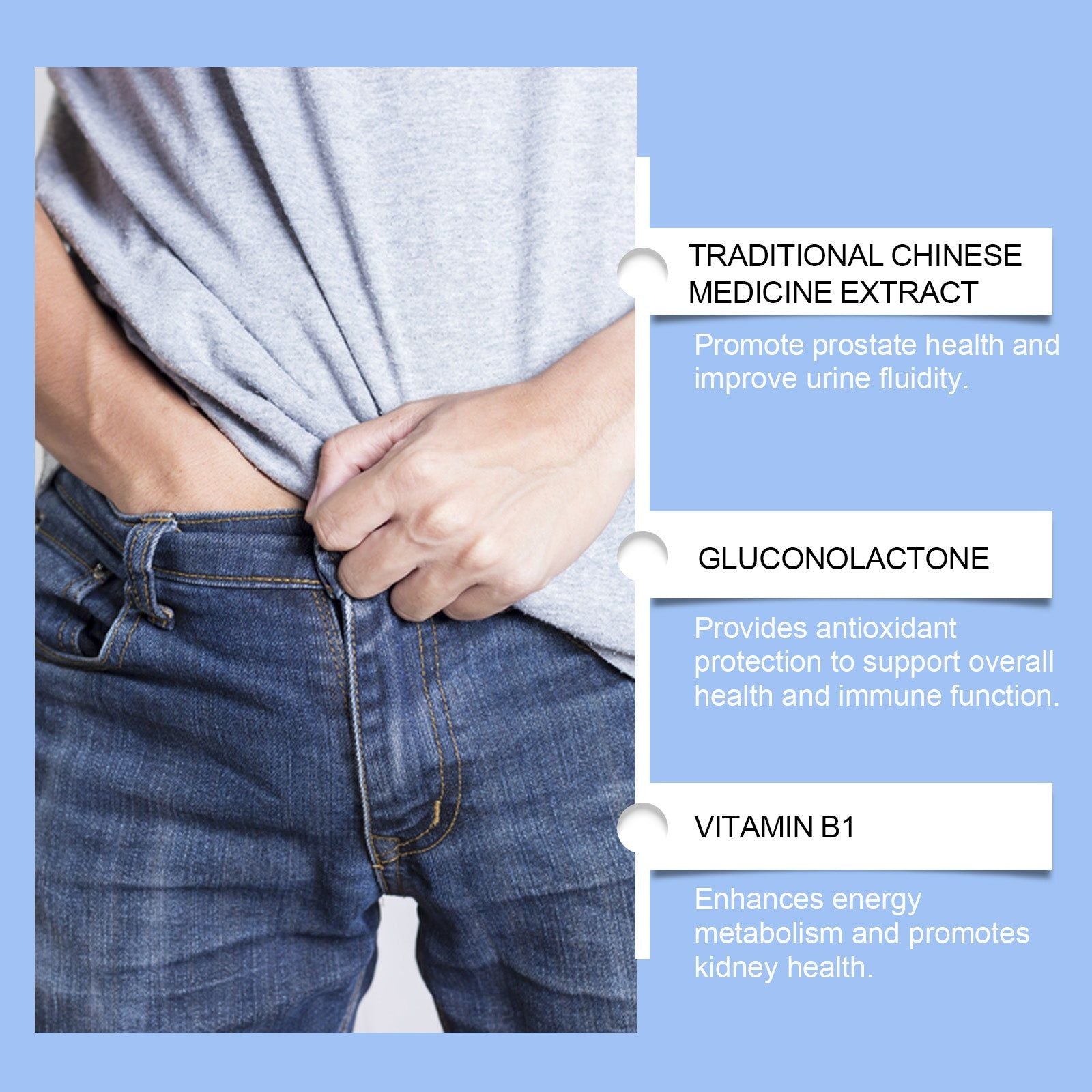 Boost Your Endurance and Prostate Health, Natural Supplement for Men, Improve Immunity ,30ml