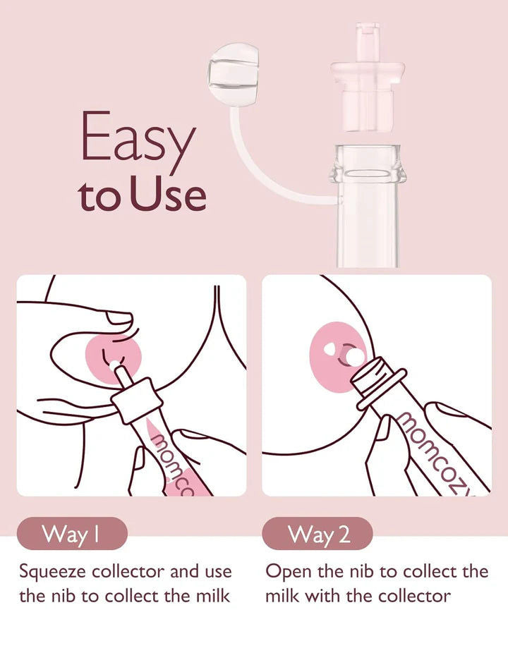 Momcozy Silicone Colostrum Collector - Pre-Sterilized, BPA-Free (12 Pack)