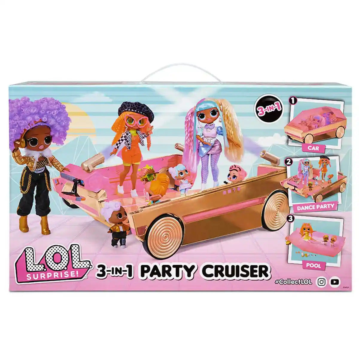 L.O.L. Surprise 3-in-1 Party Cruiser