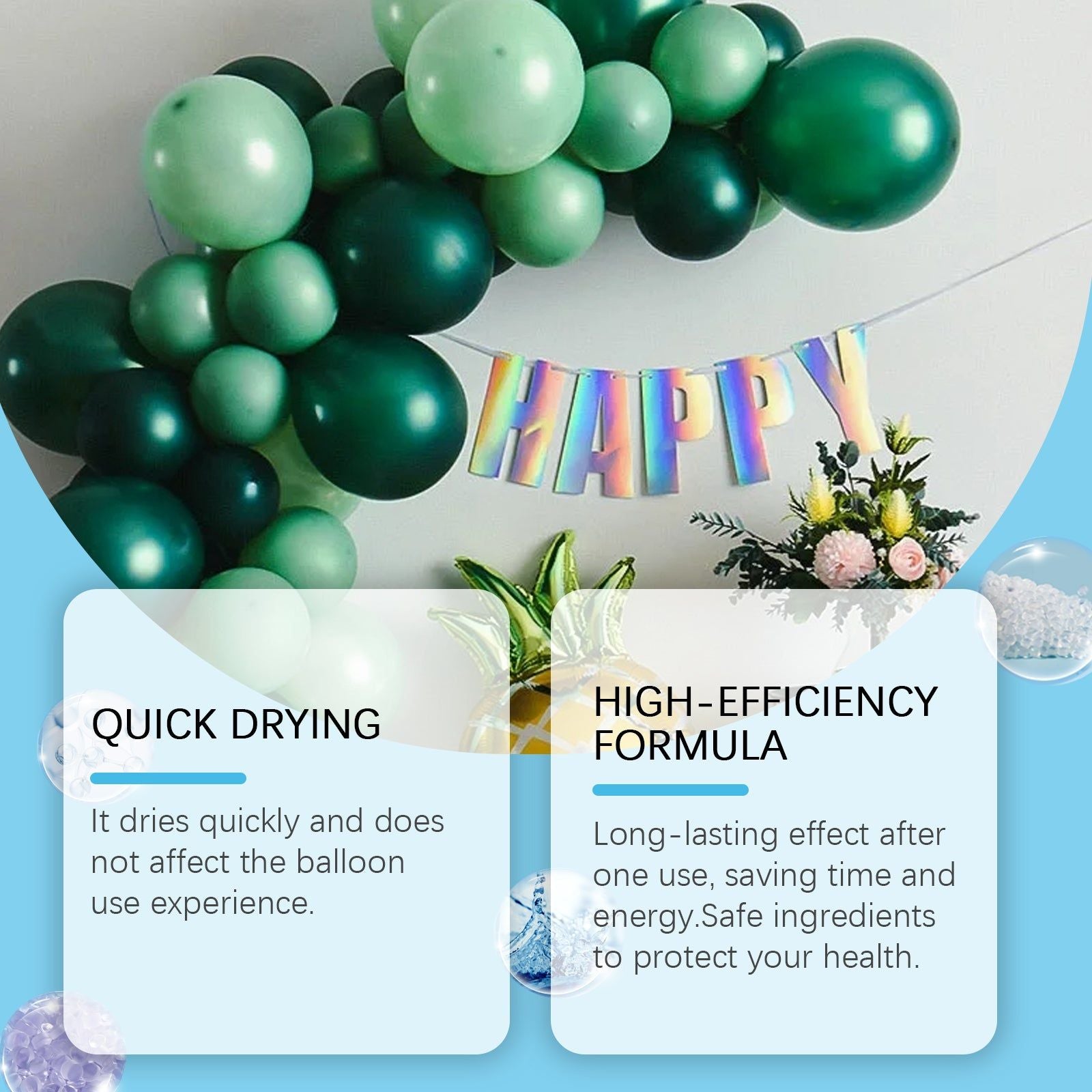 Boost Your Balloons with Highlight Spray, Shine & Gloss, Perfect for Party Decor ,100ml