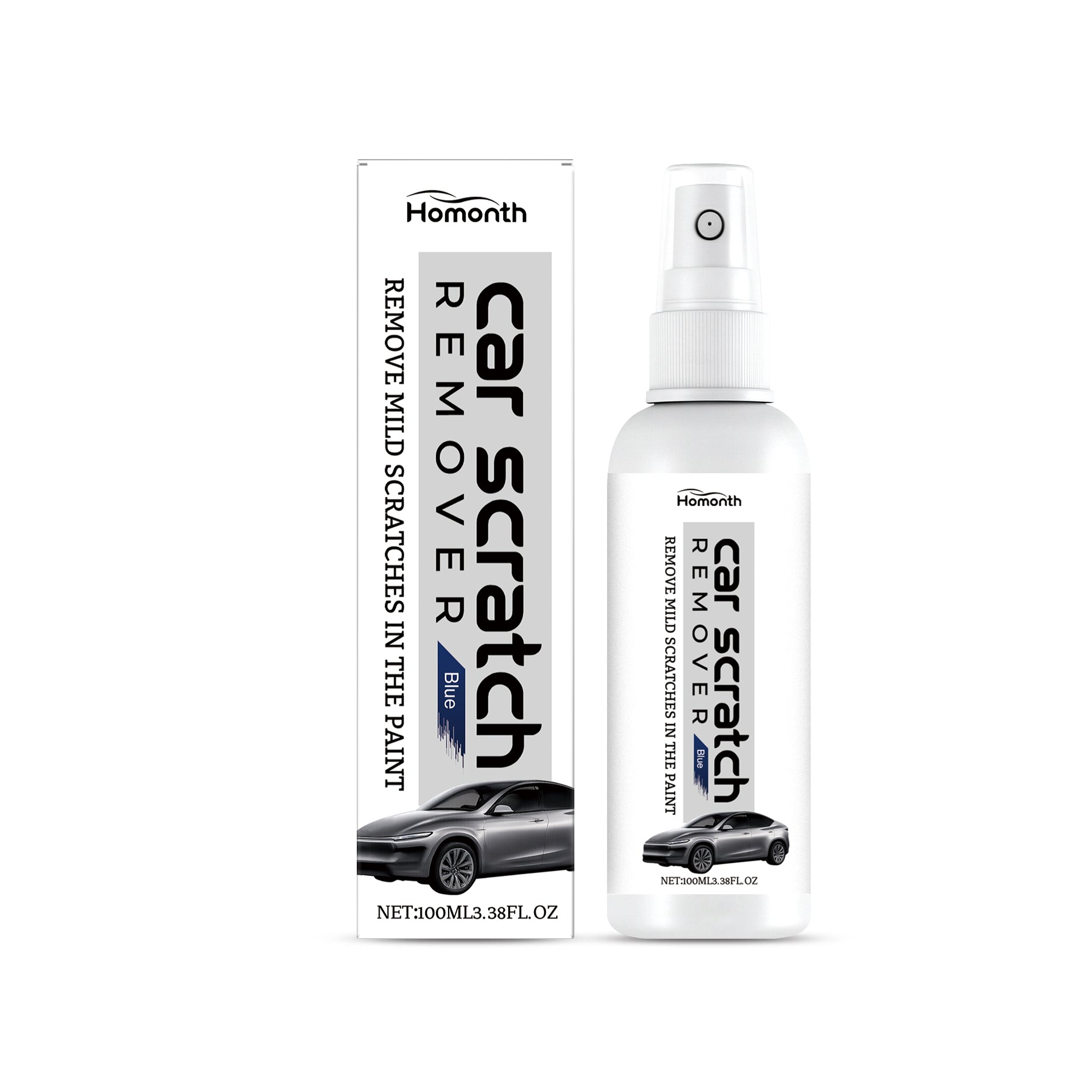 Car Care Scratch Repair Spray, Easy Shine & Gloss Protection, Wear-Resistant ,100ml