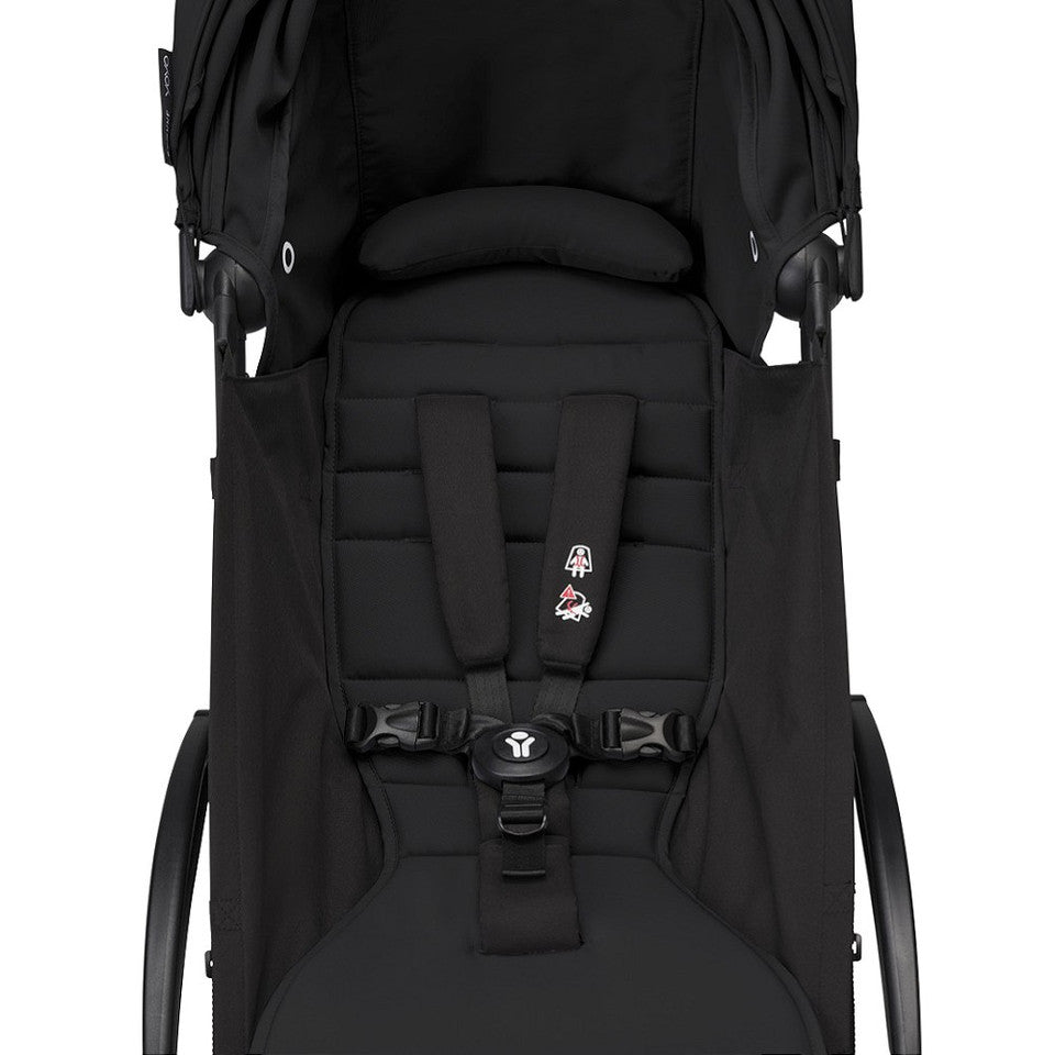 Stokke YOYO3 Black Frame & 6+ Black Bundle