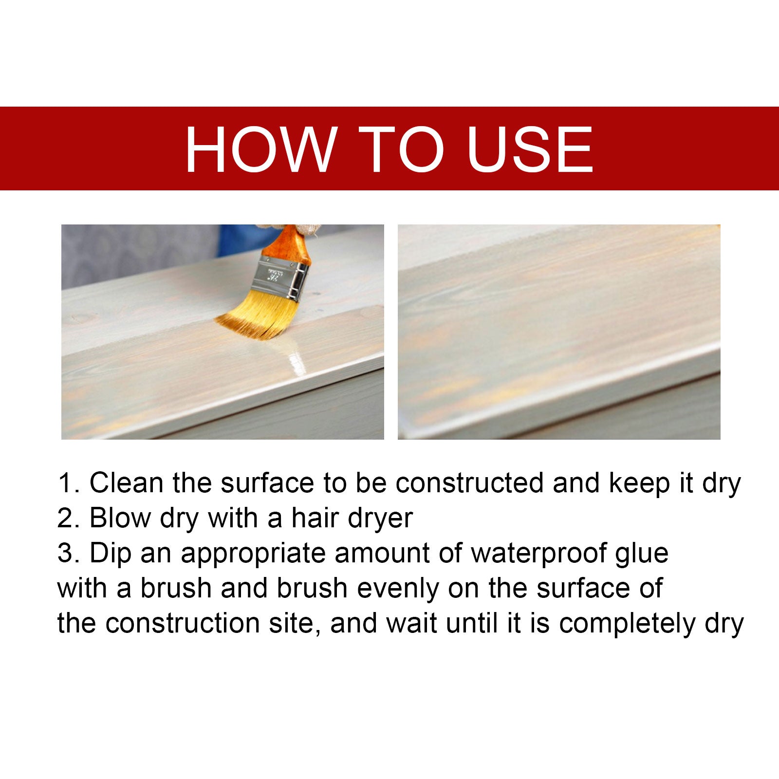 Premium Waterproof Sealant for Leak Repair, Easy DIY, Anti-Corrosion, Home Waterproofing ,100g