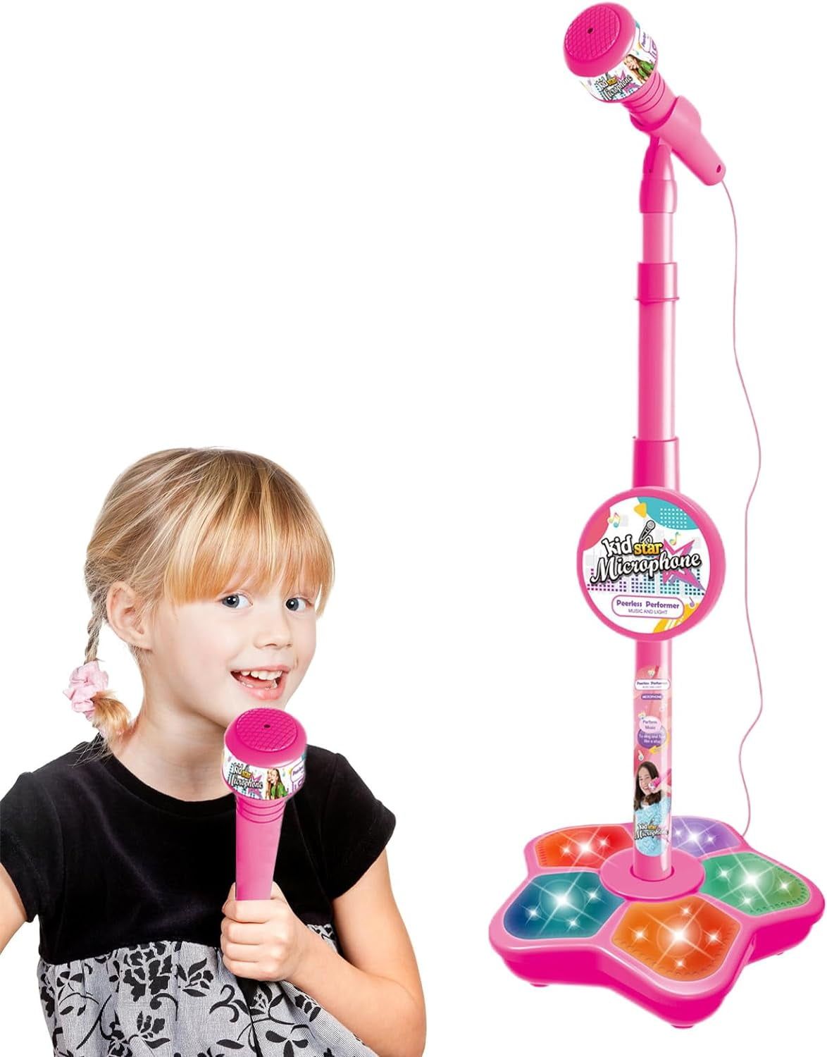 Kids Karaoke Machine Singing Microphone Toys Children Birthday Gift