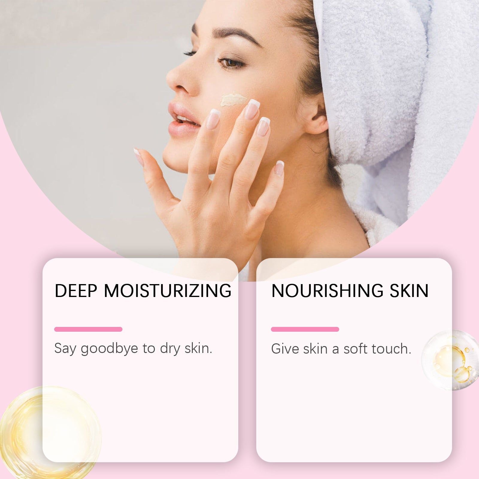 Cherry Blossom Facial Care Cream, Hydrating Moisturizer, Nourishing Skin ,80g