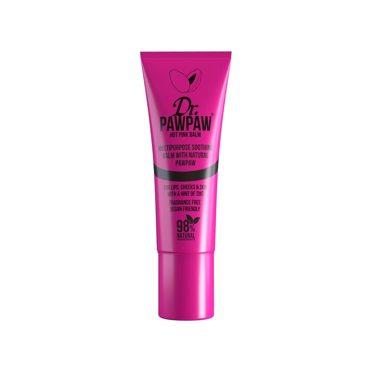 Dr. Pawpaw Hot Pink Balm For Lips And Skin, 1 X 10Ml