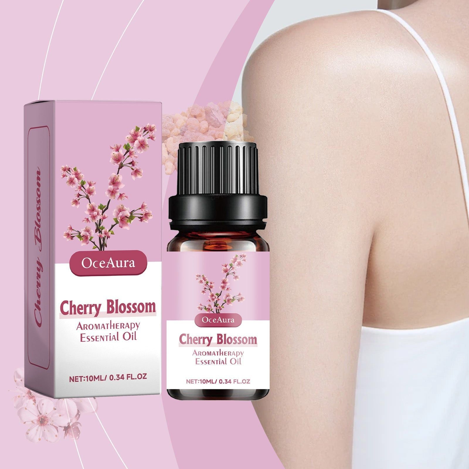 Body Care Massage Oil, Aromatherapy Relaxation, Moisturizing, Stress Relief ,10ml/box