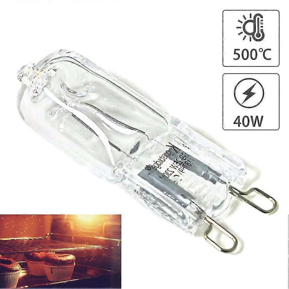 G9 Halogen Oven Light Bulb 40W 5 Pack for Appliances