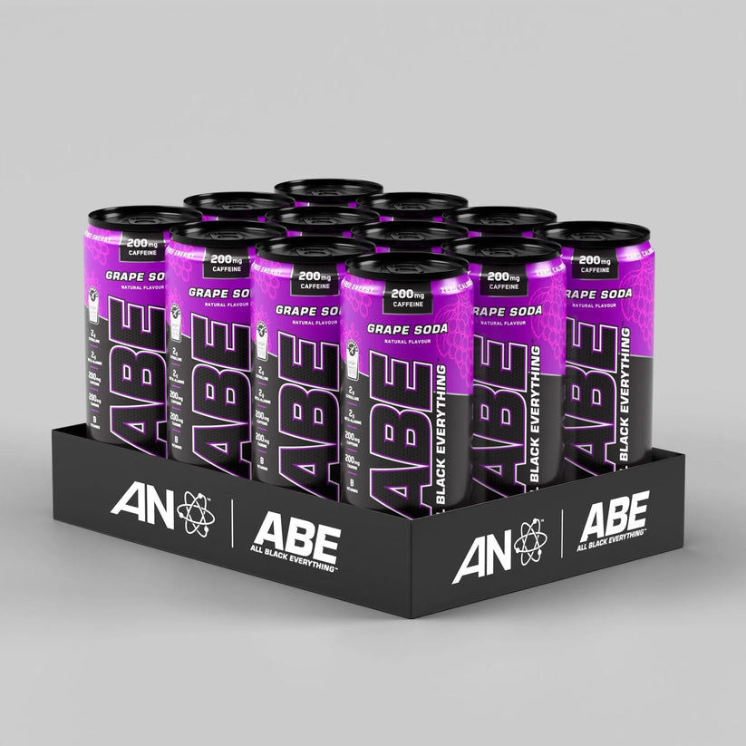 AN ABE CAN AMERICAN GRAPE SODA 330MLX12