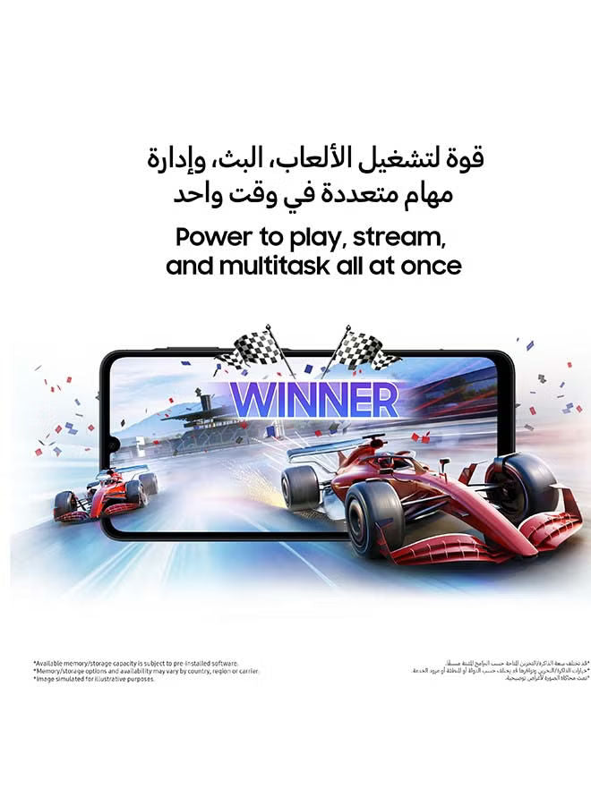 سامسونج جالاكسي A07 ثنائي الشريحة لون بنفسجي فاتح 4 جيجابايت 64 جيجابايت 4G - إصدار الشرق الأوسط