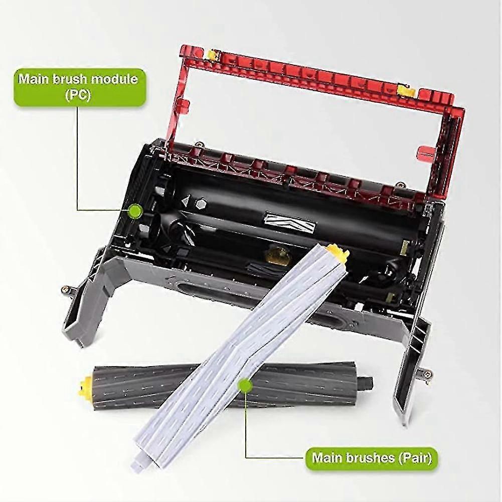 Main Brush Module Replacement for iRobot Roomba 800 and 900 Series