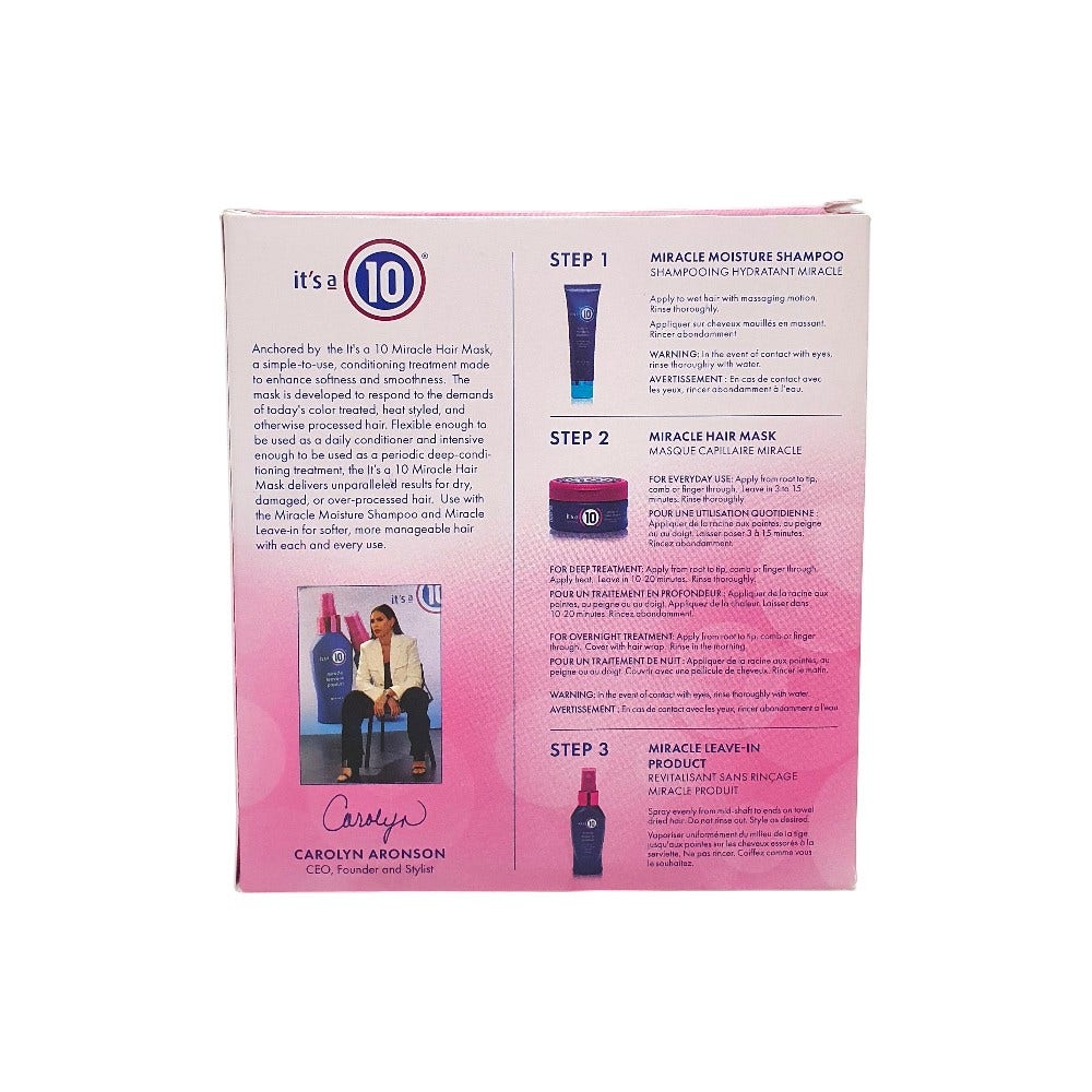 ItÕs a 10 Miracle Hydration Kit, 3pc Set