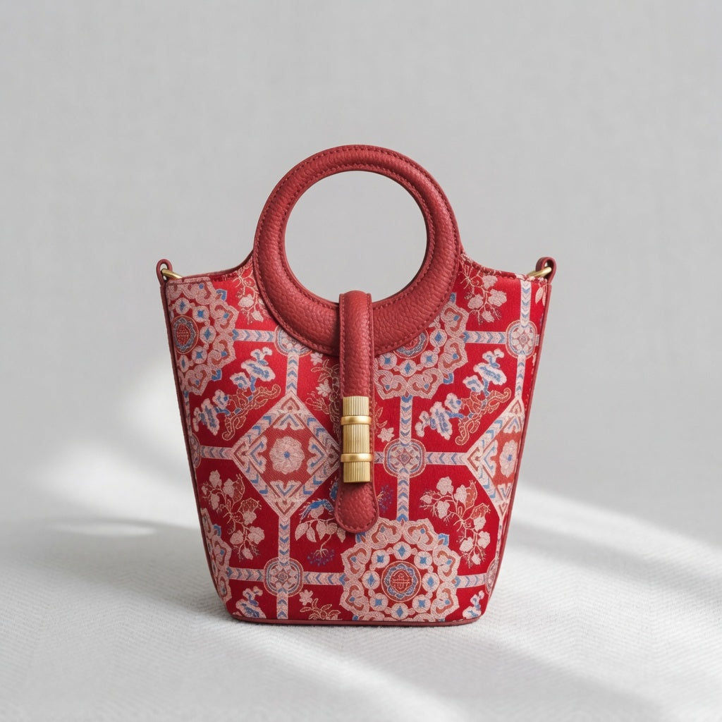 Jamila Designer Heritage Nomad Red Bucket Bag 2026 Ramadan Limited Edition
