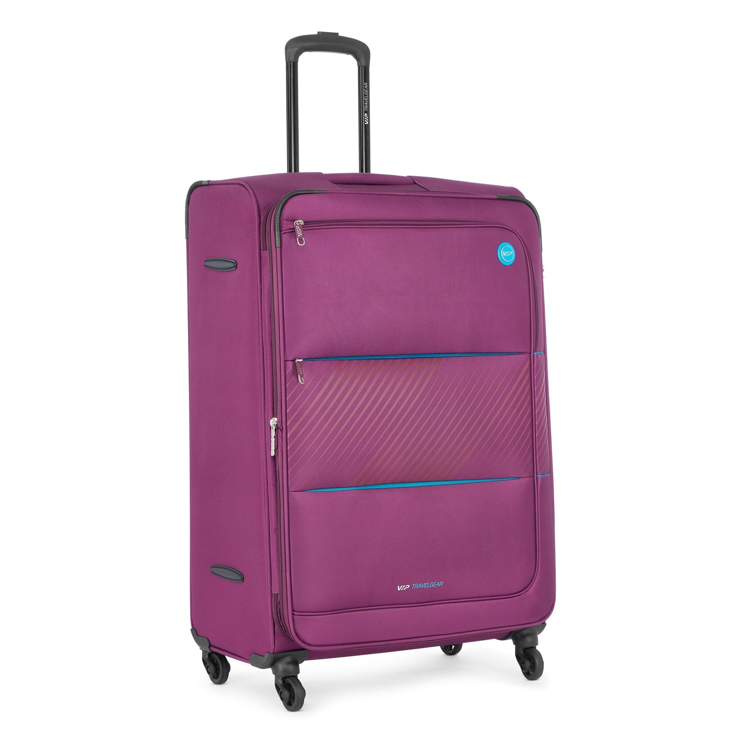 مجموعة من 3 قطع من عربات السفر القابلة للتمديد من VIP CALIFORNIA 4 Wheels - 54 سم، 69 سم، 79 سم