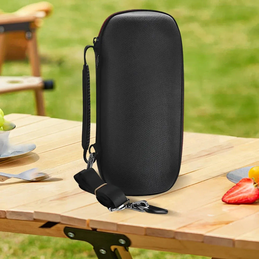 حقيبة سفر صلبة لجهاز JBL Charge 4 - حقيبة حمل وتخزين مزودة بمقبض