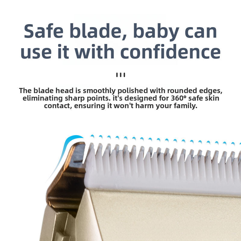 Electric Hair Clipper Kit with Ceramic Blade