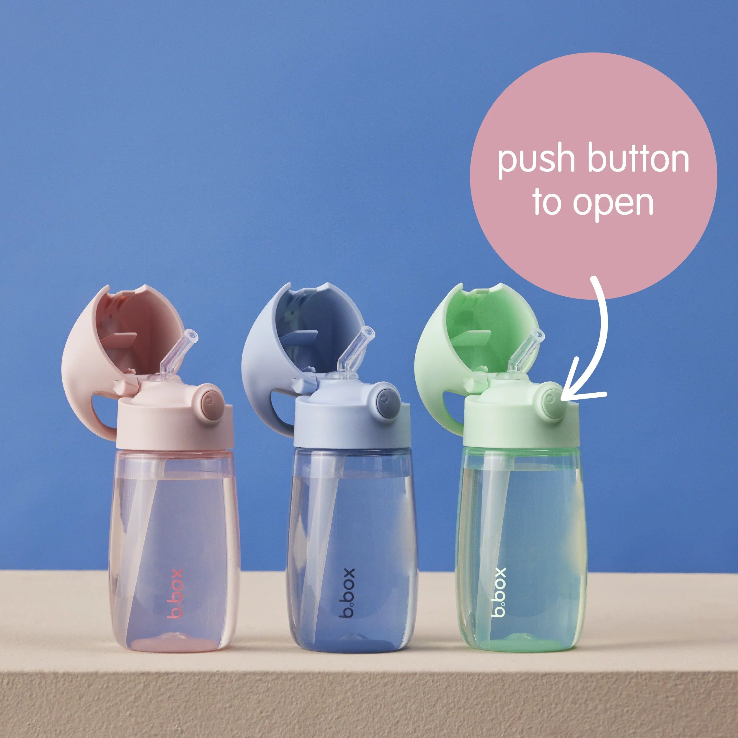 b.box 380ml Drink Bottle Jr - Blush Crush