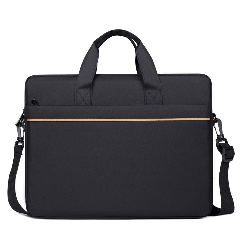 Men Laptop Shoulder Bag Large Capacity Business Briefcase Notebook Shoulder Bag Gift