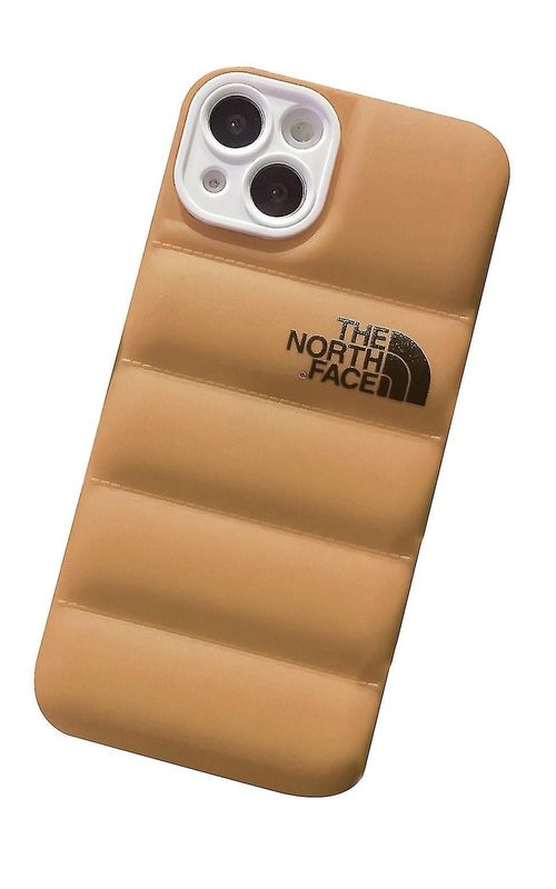 For iPhone 13 Series - 3D Cute Shockproof Cover, Winter Down Jacket Puffer Soft Cloth Case For iPhone 13/13 Pro/13 Pro Max