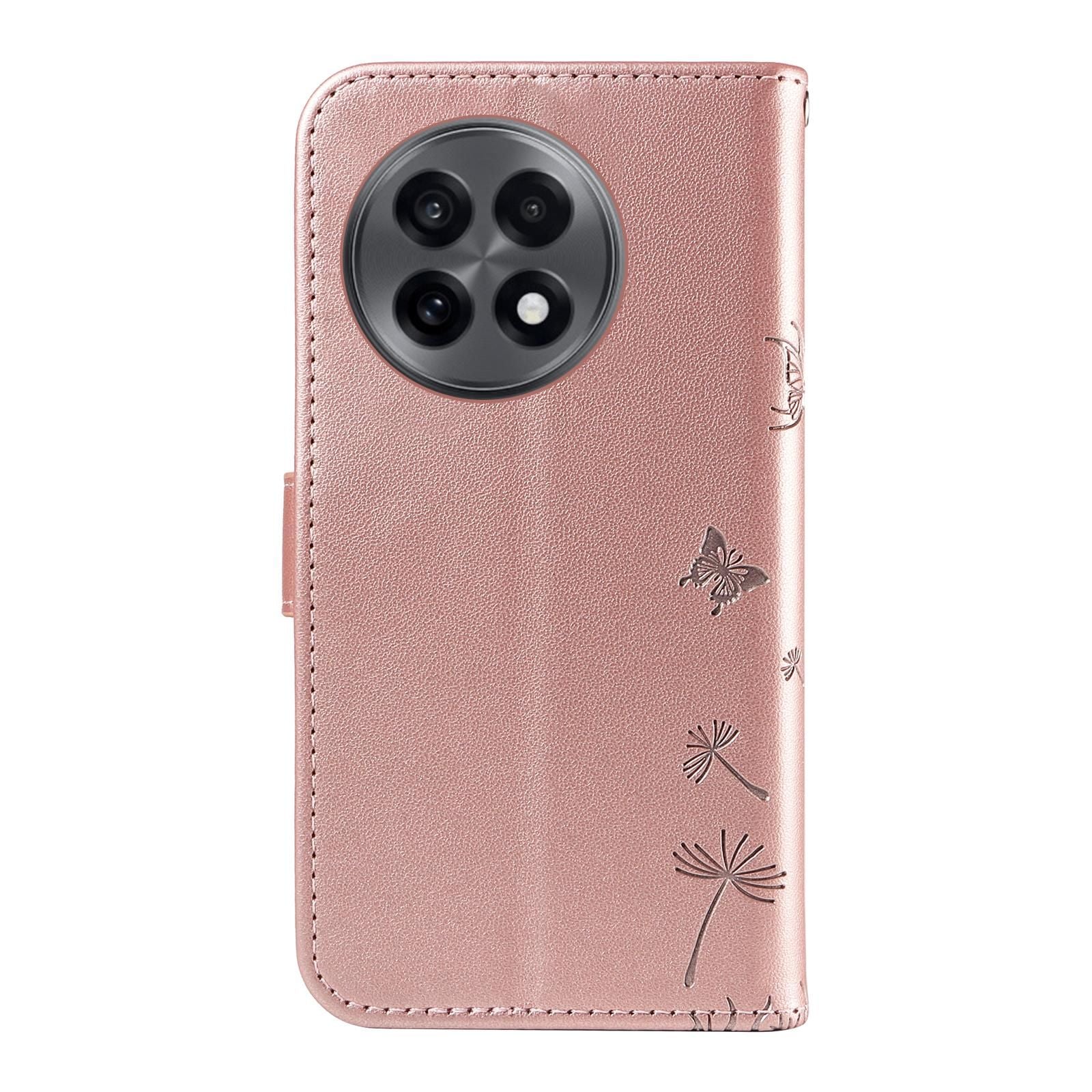 Dandelion Embossed Leather Case For OnePlus 13R 5G Global