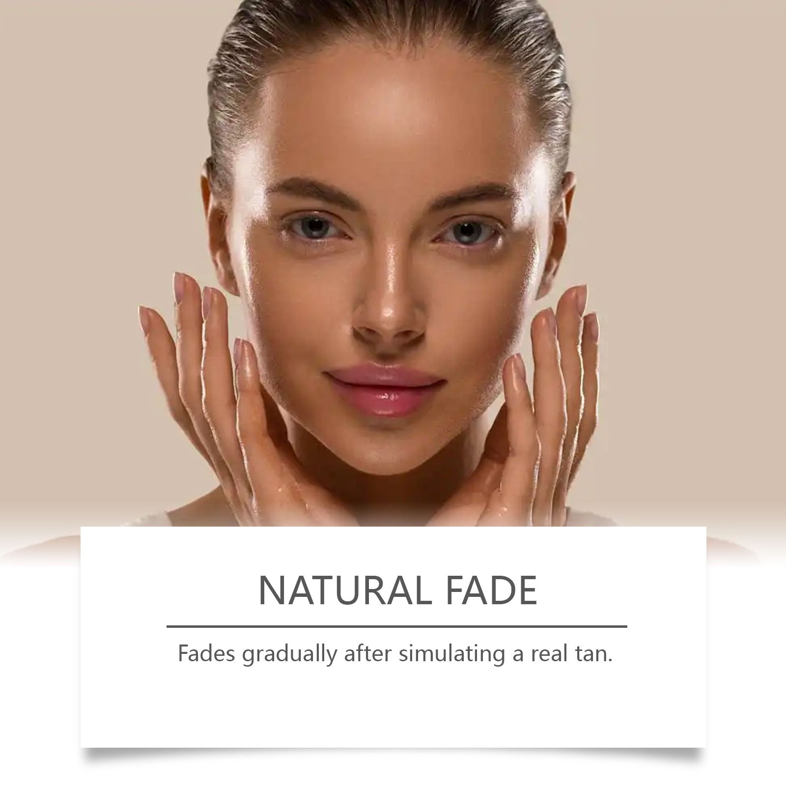 Achieve Natural Tan with BushAid Body Care Tanning Drops, Safe & Easy ,60ml