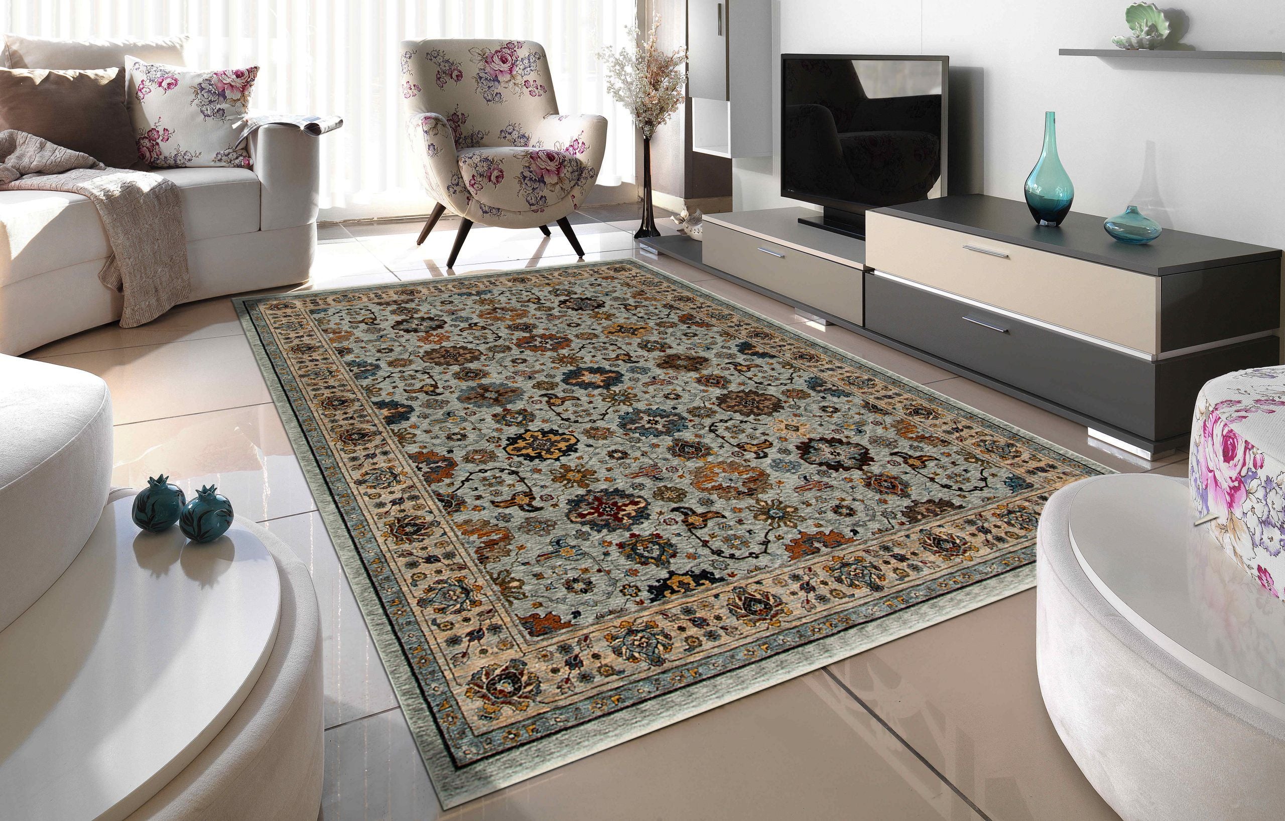 280×390 Aberdeen Carpet Rug #561