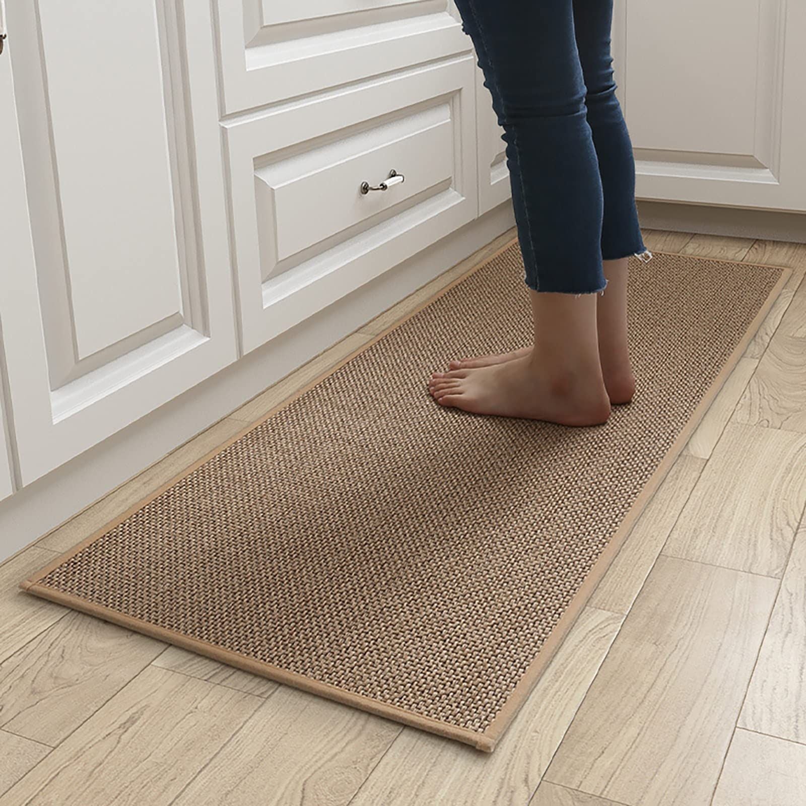 Non Slip Kitchen Mat Waterproof Kitchen Rugs Washable Floor Mat Home Decor