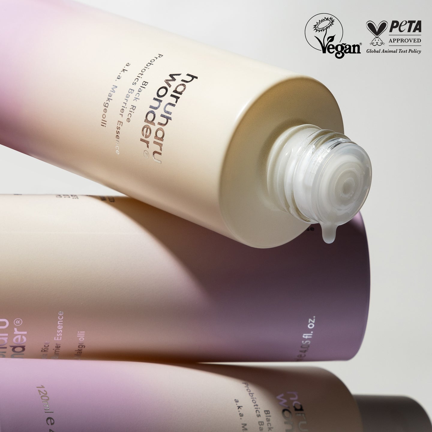 Haruharu wonder Black Rice Probiotics Barrier Essence