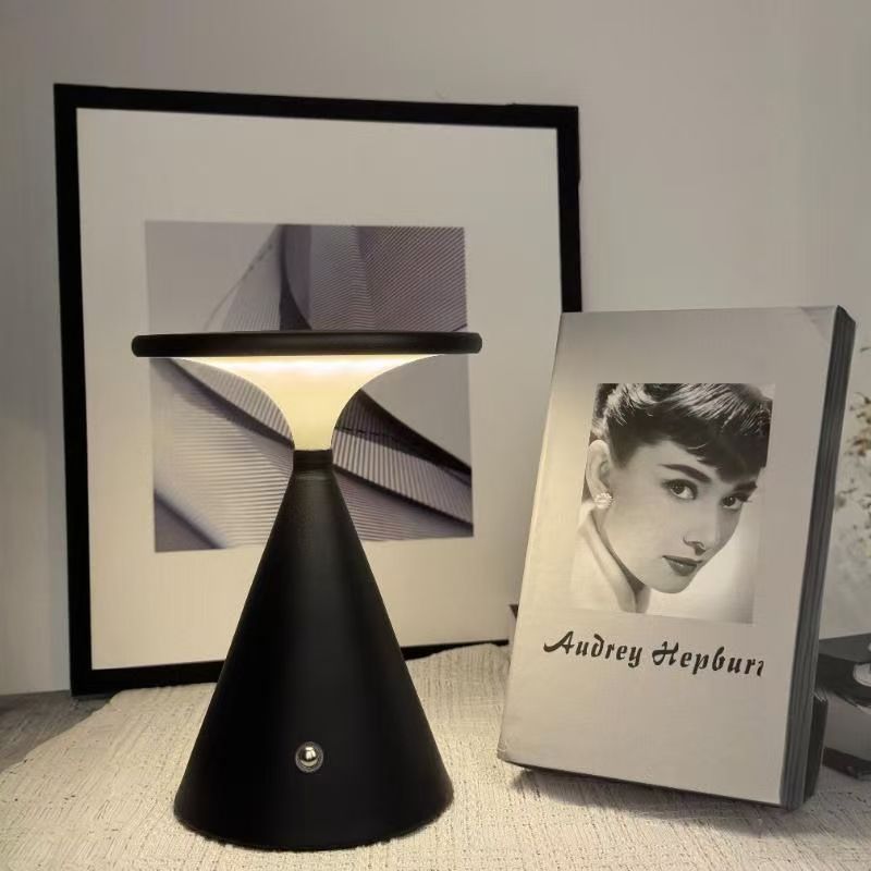 UFO USB Rechargeable LED Desk Lamp Black