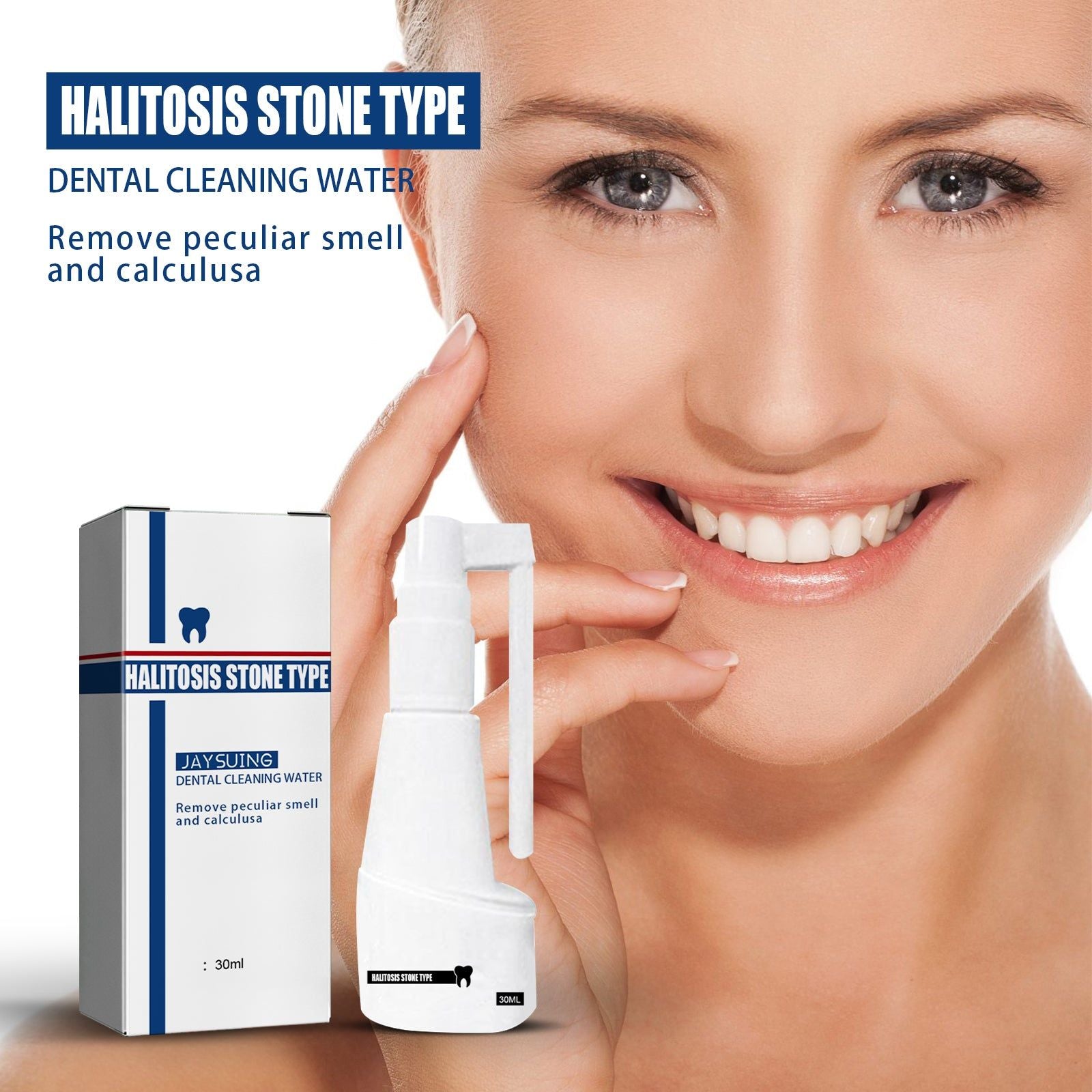 Calculus Remover, Teeth Whitening, Bad Breath Elimination, Plaque Clean Up ,30ml