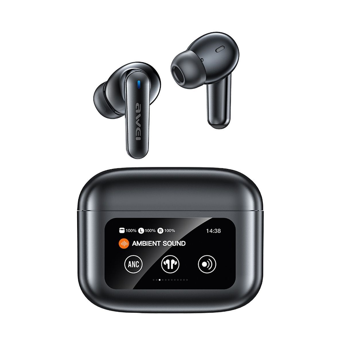 awei T56 ANC Wireless Bluetooth Earphone