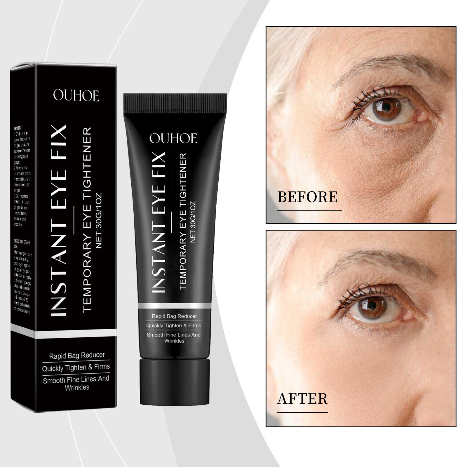 Fade Eye Lines Fast, Firming Eye Cream for Youthful, Bright Skin ,30g