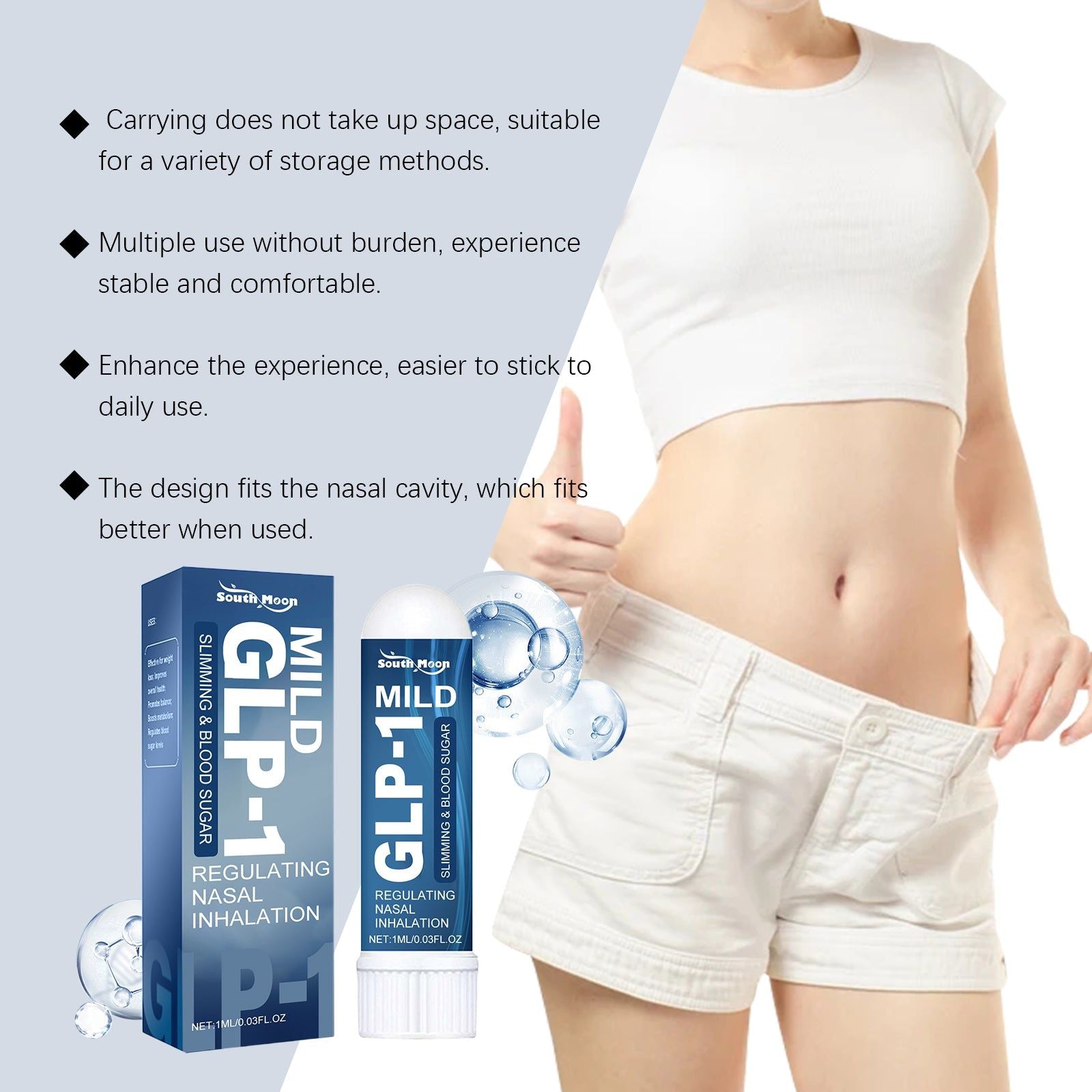 Body Care Nasal Suction Stick, Fat Burner, Weight Loss, Appetite Control, Metabolism Booster ,1ml