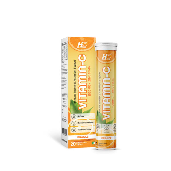HC Vitamin C + Zinc 1000mg ORANGE 20 TAB