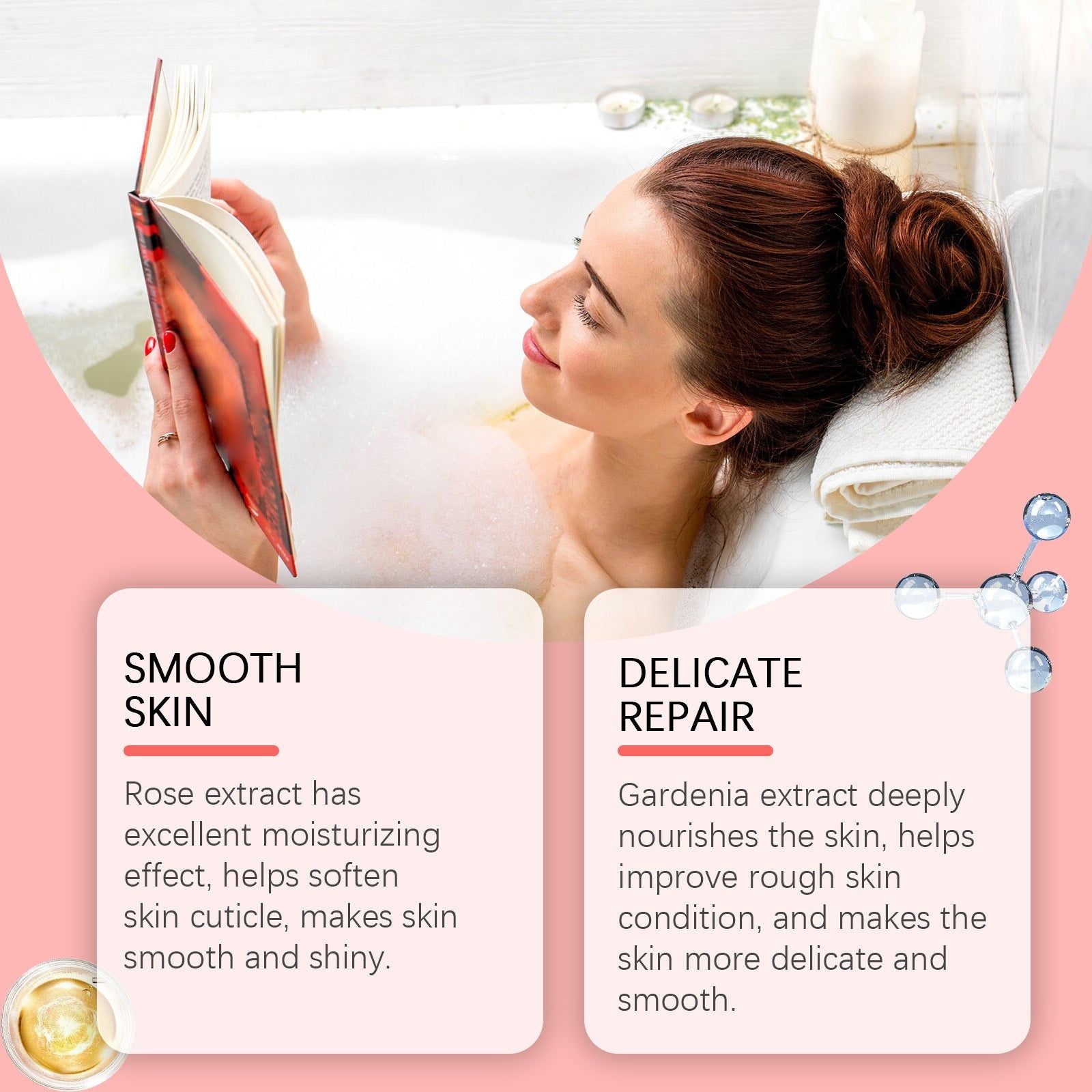 Christmas Bath Ball Set, Body Cleansing, Moisturizing, Relaxing Fragrance ,120g