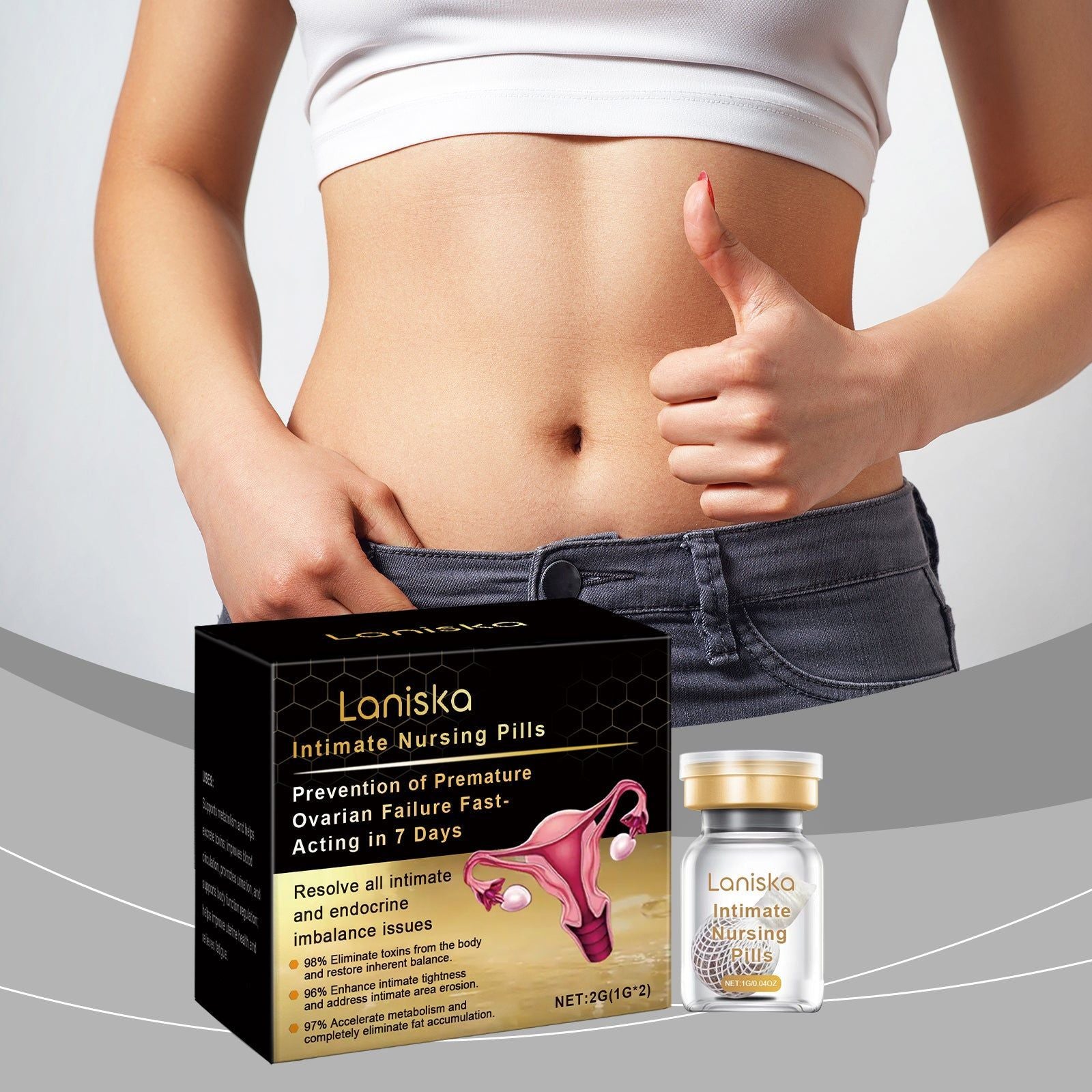 Revitalize Your Body Care Pills, Improve Circulation, Relieve Discomfort, Rejuvenate Women ,1set
