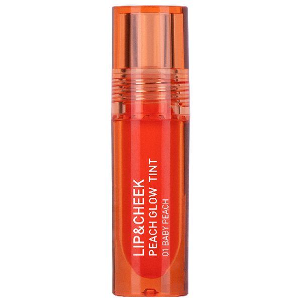 LIP & CHEEK PEACH GLOW TINT 2.4G BABY BRIGHT (M) #01 BABY PEACH