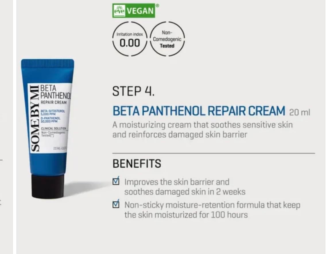 مجموعة أدوات البدء لإصلاح البشرة Some By Mi Beta Panthenol