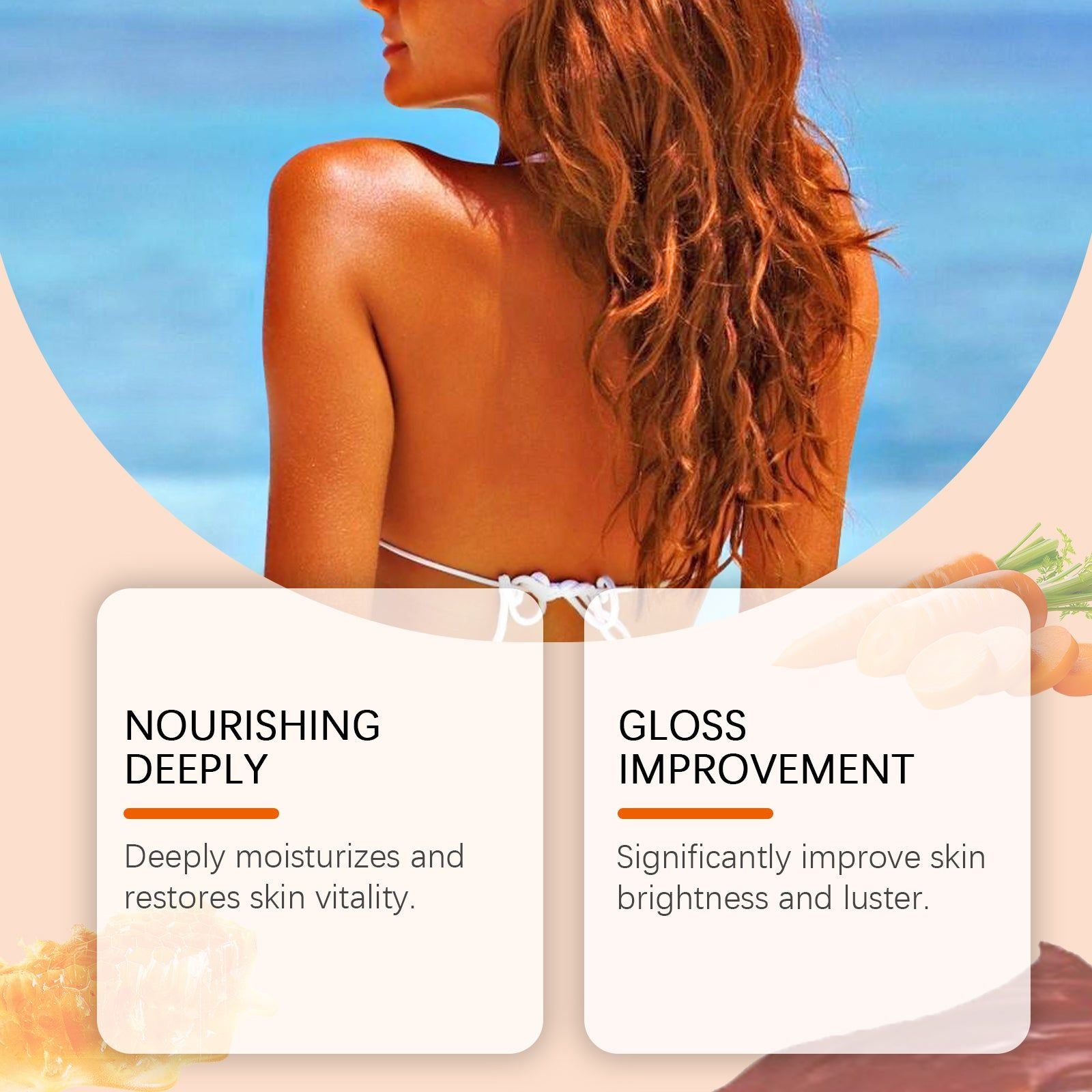 Best Tanning Gel for Radiant, Hydrated Skin, Fast Absorption, Nourishing, Bronzer ,30g