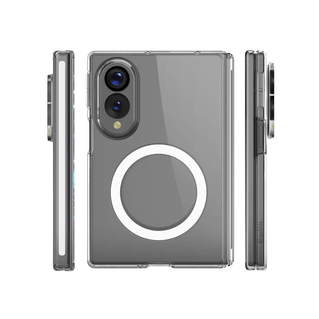 Blupebble Samsung Galaxy Fold 8 Hybrid Mag Case, Clear