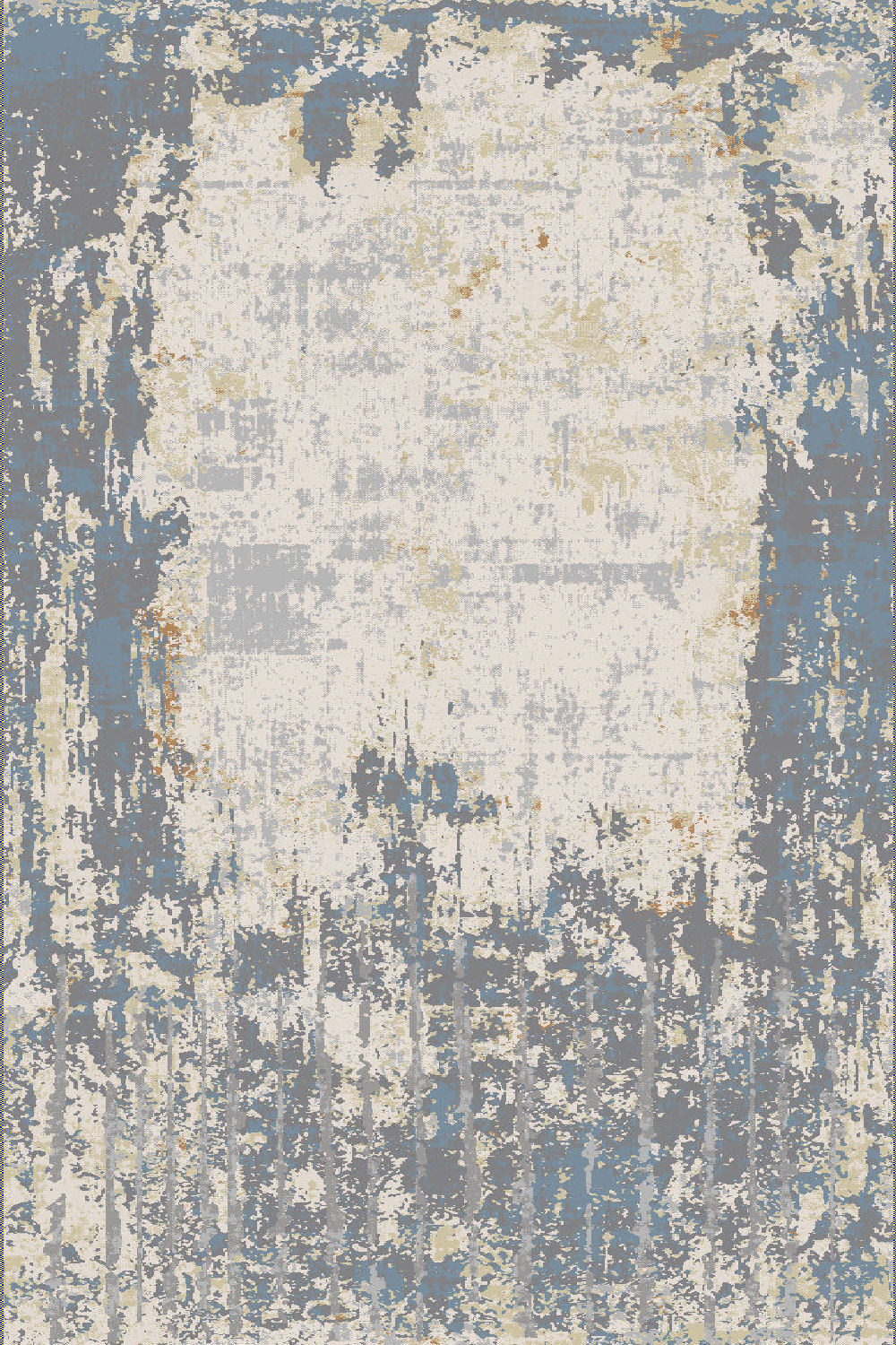 200x200 Round Carpet Rug #P06682-18098A