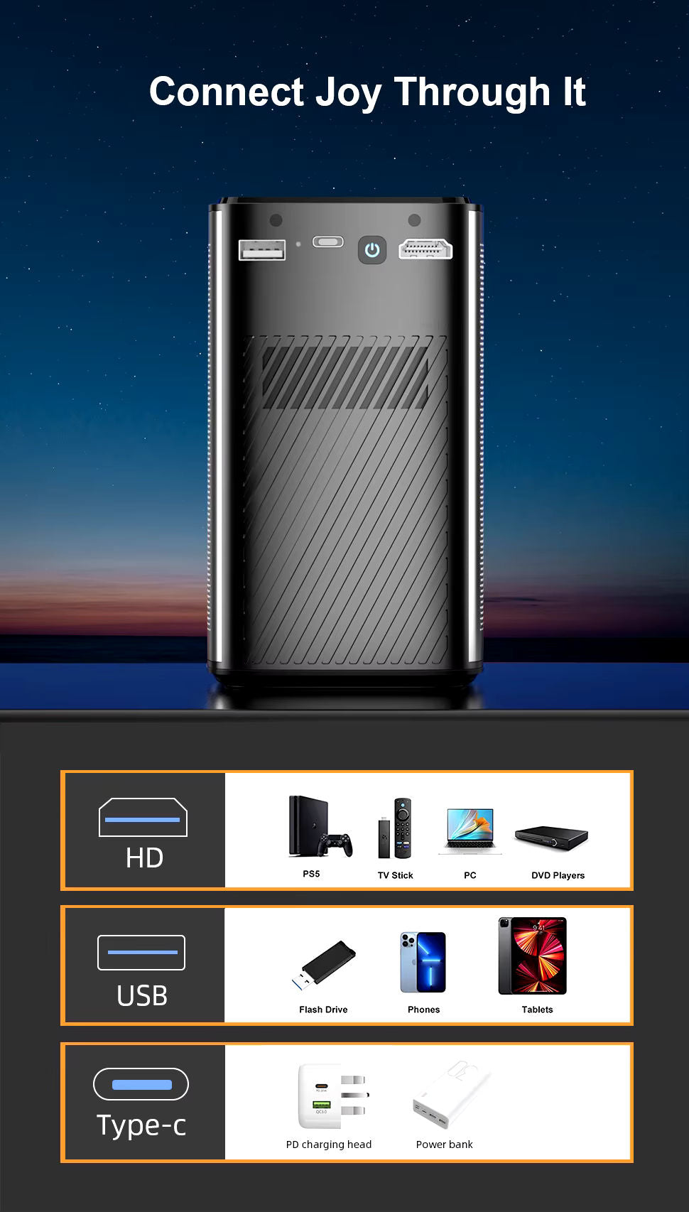 BYINTEK P70 Projector