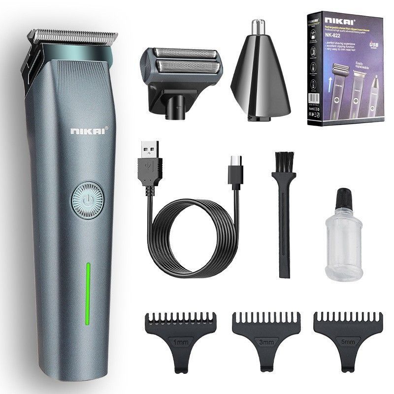 3-in-1 Hair Clipper Grooming Kit