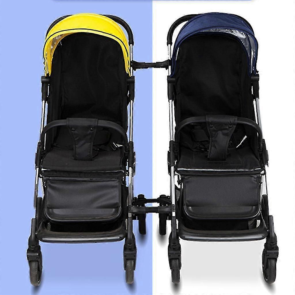 3pcs Twin Baby Stroller Connector Universal Joints Infant Cart Strap Linker Hook
