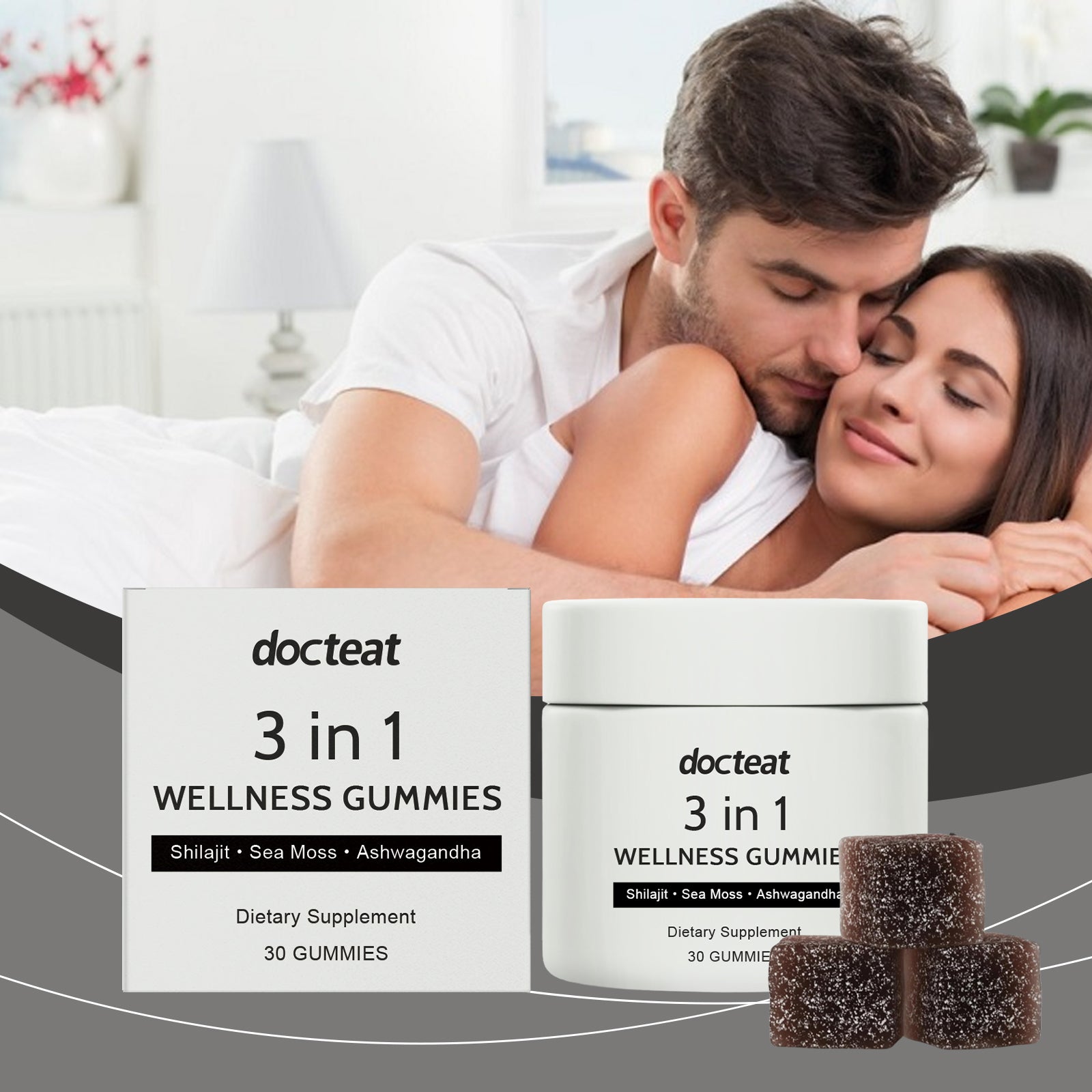 Boost Your Body Care with Xilai Zhi Gummy Candies, Daily Vitality Support, Easy Chew ,30pcs